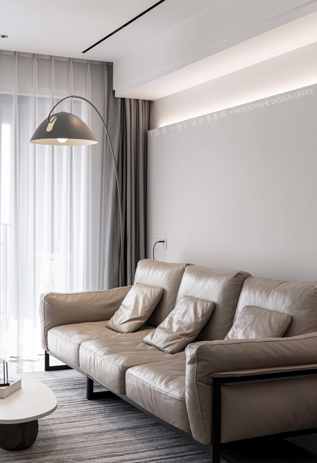 120 平现代质感极简之家-66