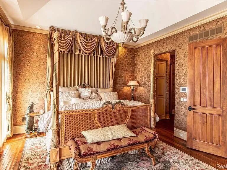 豪宅鉴赏｜密歇根湖畔的意大利风情庄园-28