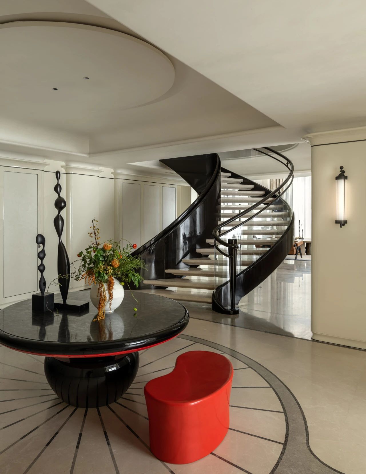 武汉天地云廷Lariva22·顶奢复式豪宅丨中国武汉丨召禾设计-17