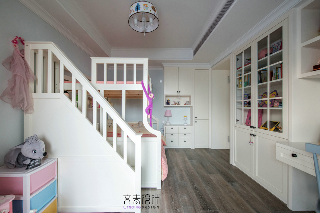 杭州紫金府 135㎡北欧混搭美式设计,温馨舒适梦想之家-43