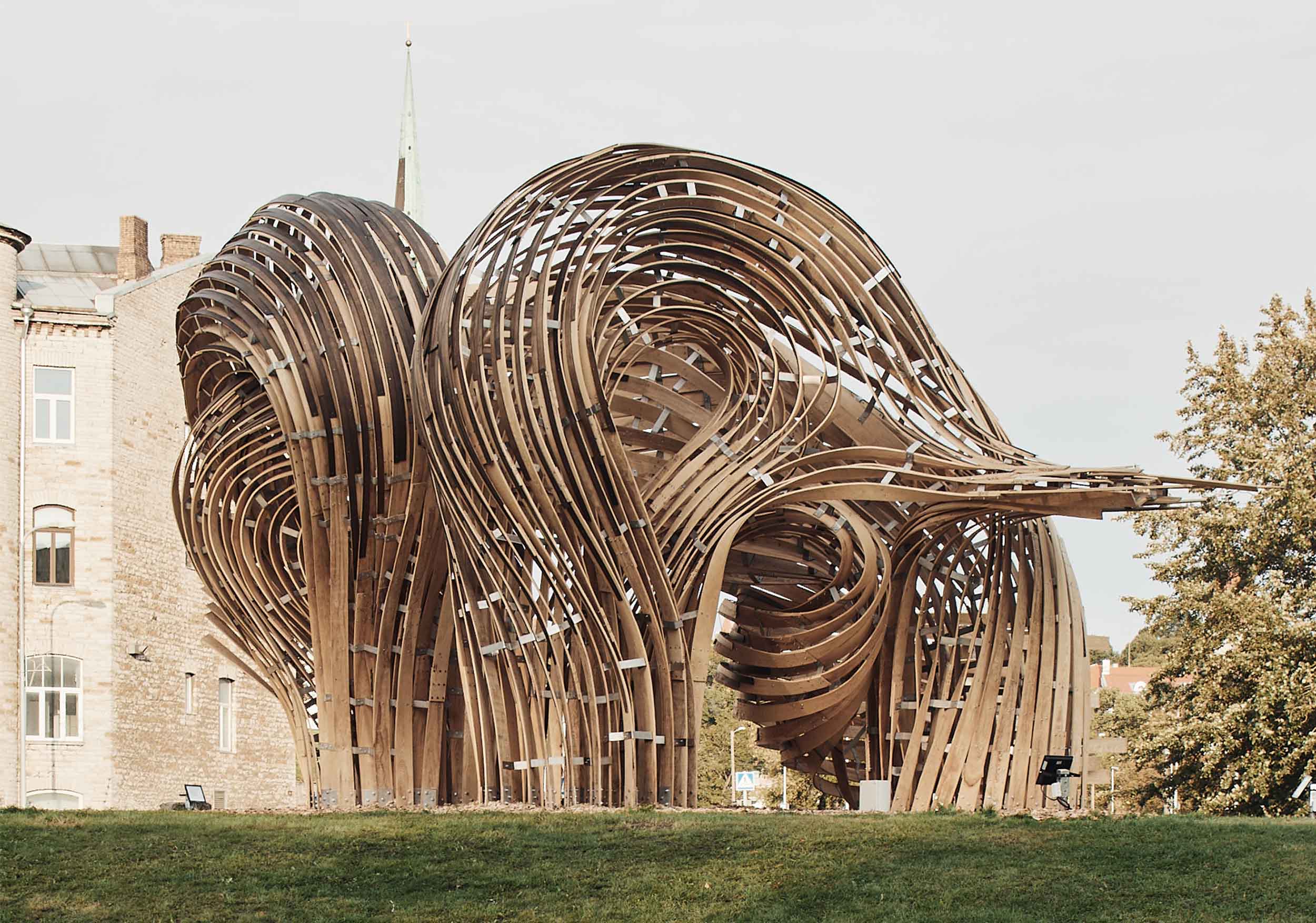 爱沙尼亚塔林双年展“蒸汽朋克”装置艺术-26