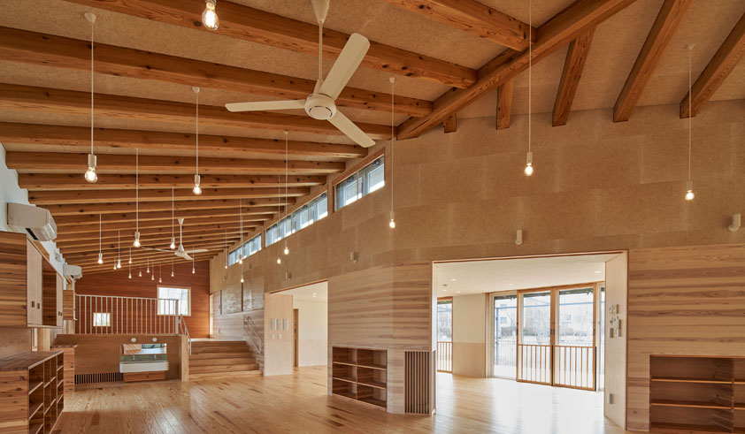 パッシブタウン第4期街区たんぽぽ保育園丨日本富山丨田口知子建築設計事務所等多家（含结构,环境等设计方）-2