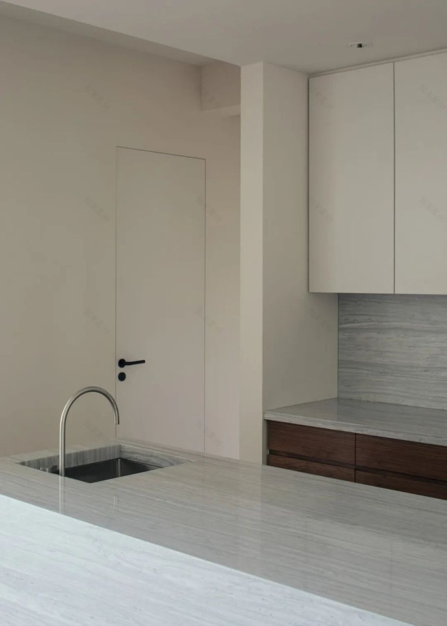 自然极简风的家,轻硬装重软装,超美!-23