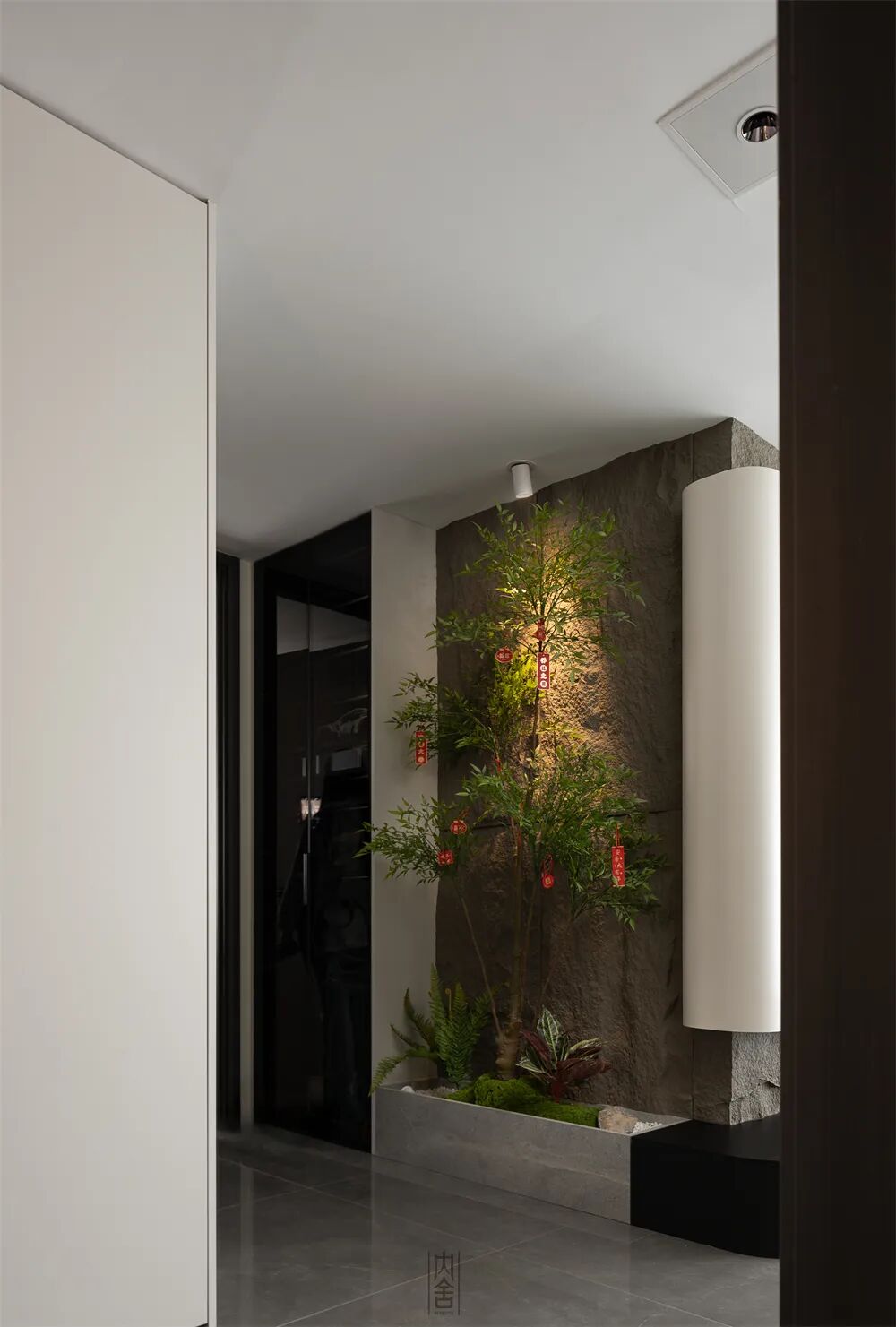 内舍软装丨125㎡现代风四室改两室，放大视野，实现储物自由！-20