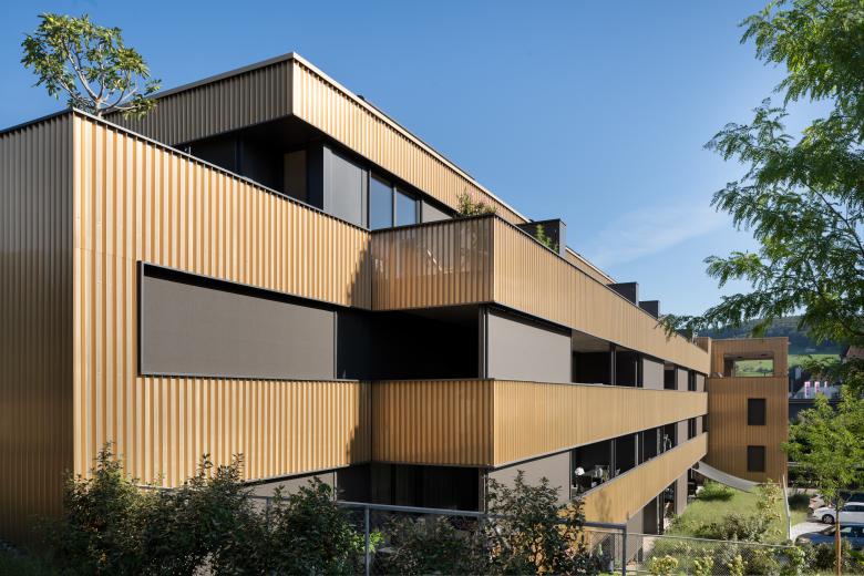 Architektur Staehelin, Gisin + Partner AG丨Mehrfamilienhaus und Bürogebäude am Eiweg丨瑞士-9