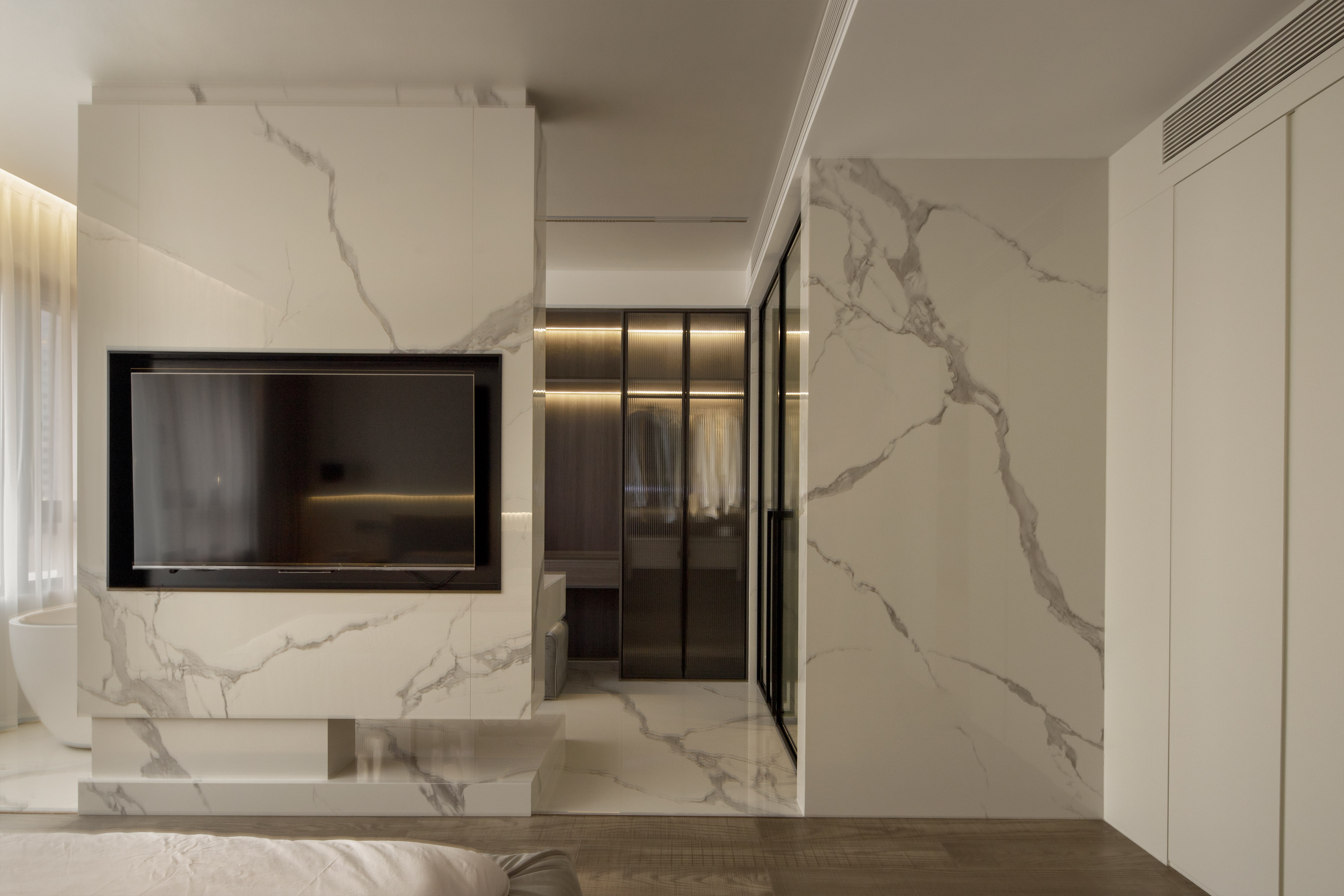 现代极简实景丨中国温州丨柏达装饰-50