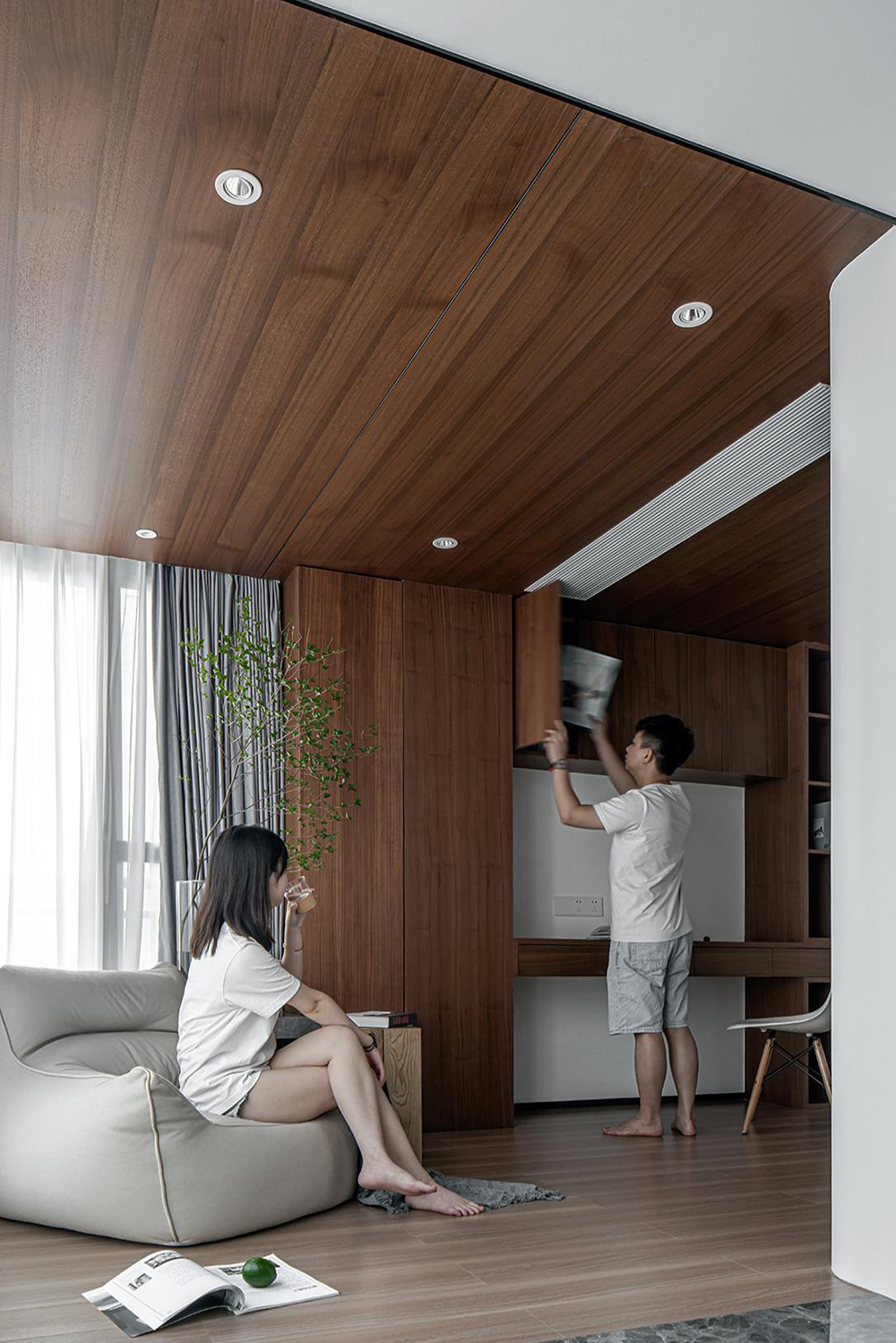 自然极简,温暖治愈的家丨NewOneDesign 新一设计-21