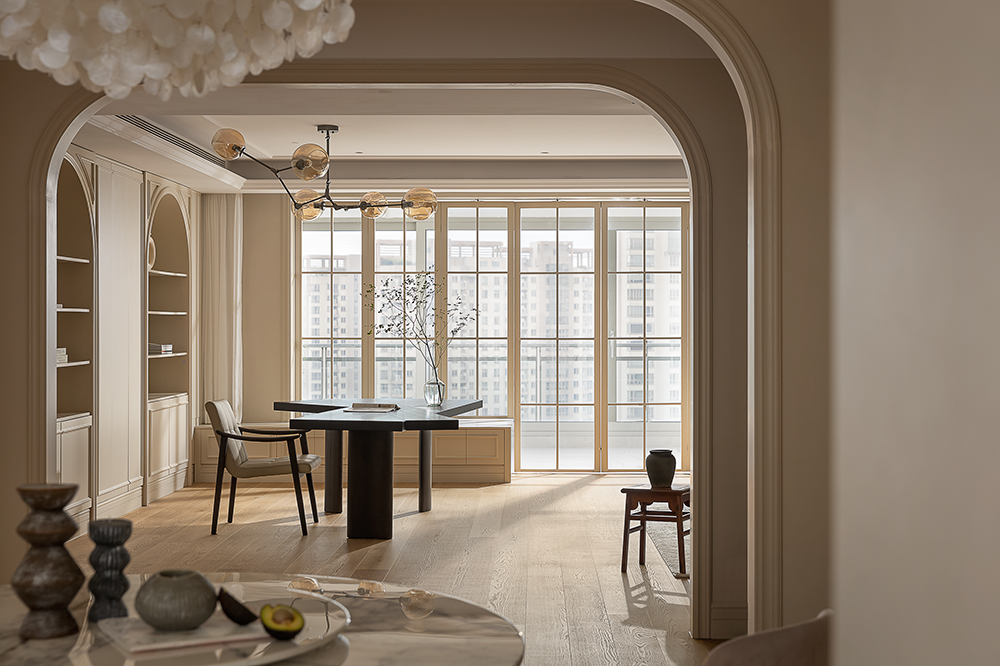 300㎡现代法式大平层设计丨中国上海丨上海示觉室内设计事务所-36