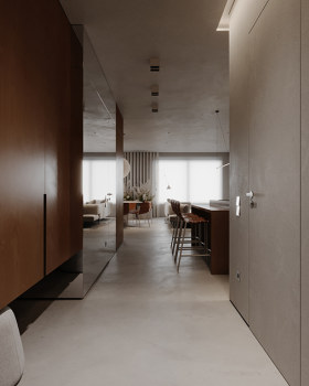 客厅设计与可视化丨乌克兰丨Roman Palaida