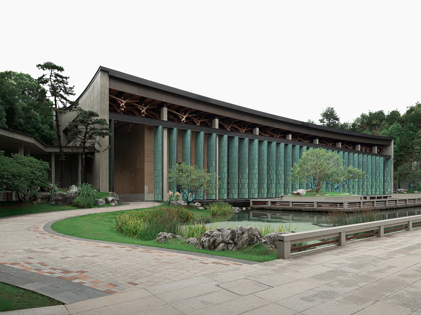 中国档案馆杭州分馆（杭州版本馆）丨中国杭州丨王澍-21