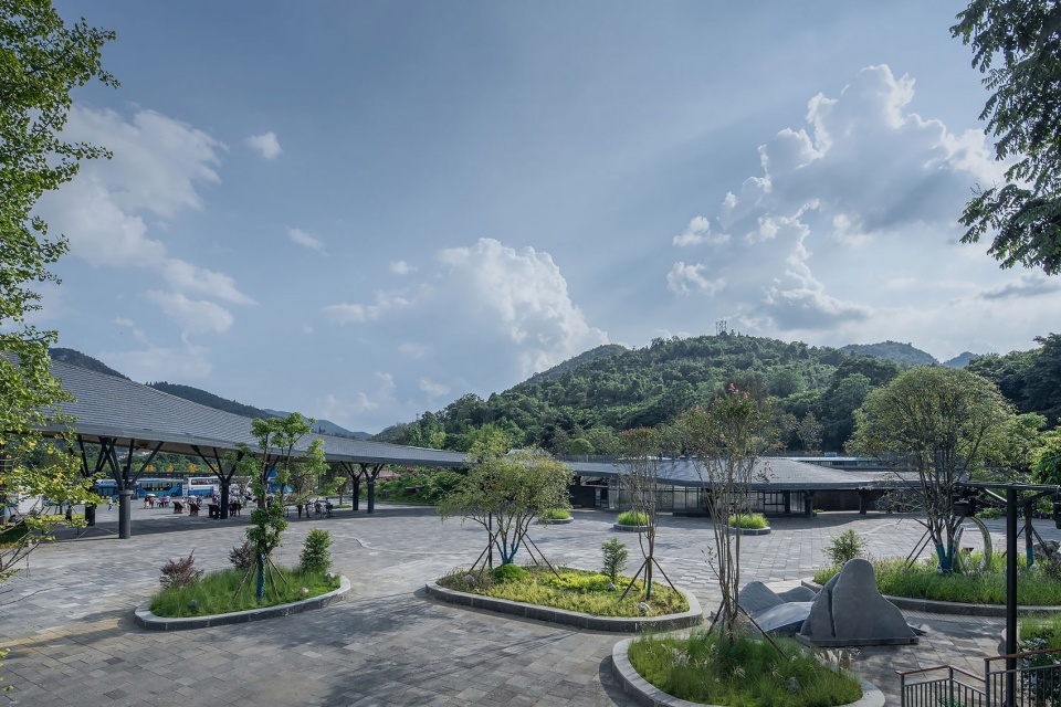 黄果树大瀑布、天星桥景区入口游客中心,贵州 / 中规院 + 清水爱派-41