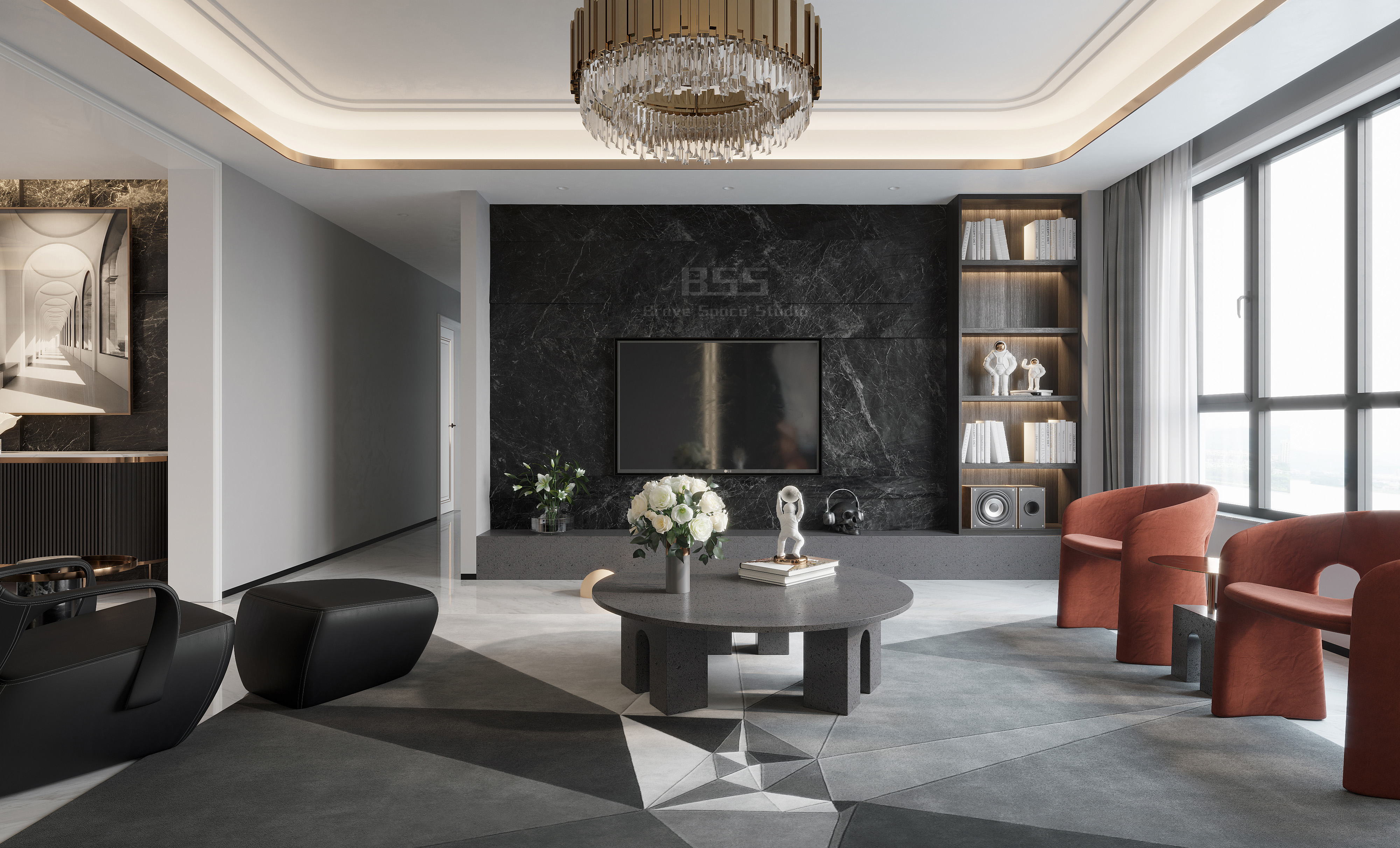 现代轻奢风格案例解析-11