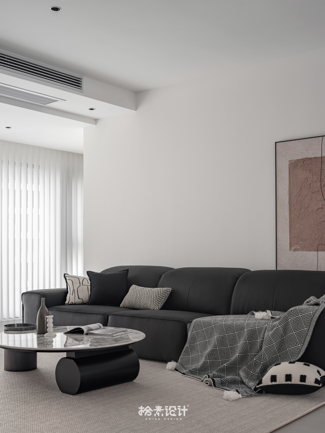 拾素設計 · 143㎡ · 多维度叙事,独居与共居都要舒适欢愉丨拾素设计-35