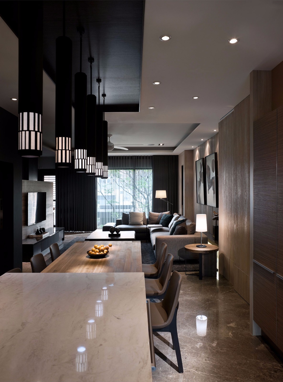 绿意阳光风 四季遇自然  朱英凯室内设计-8