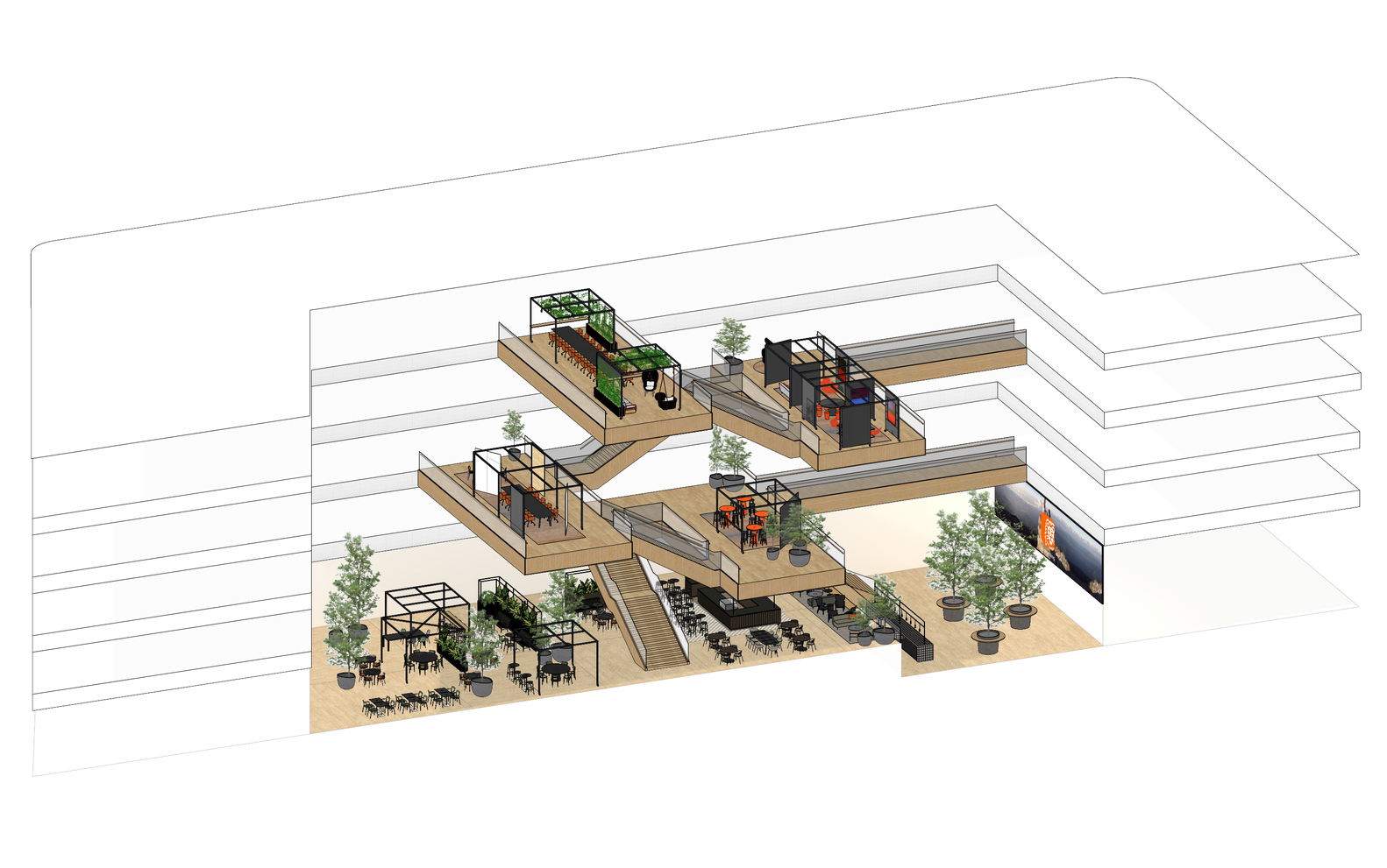 创新金融办公空间——Cedar ING Offices-23