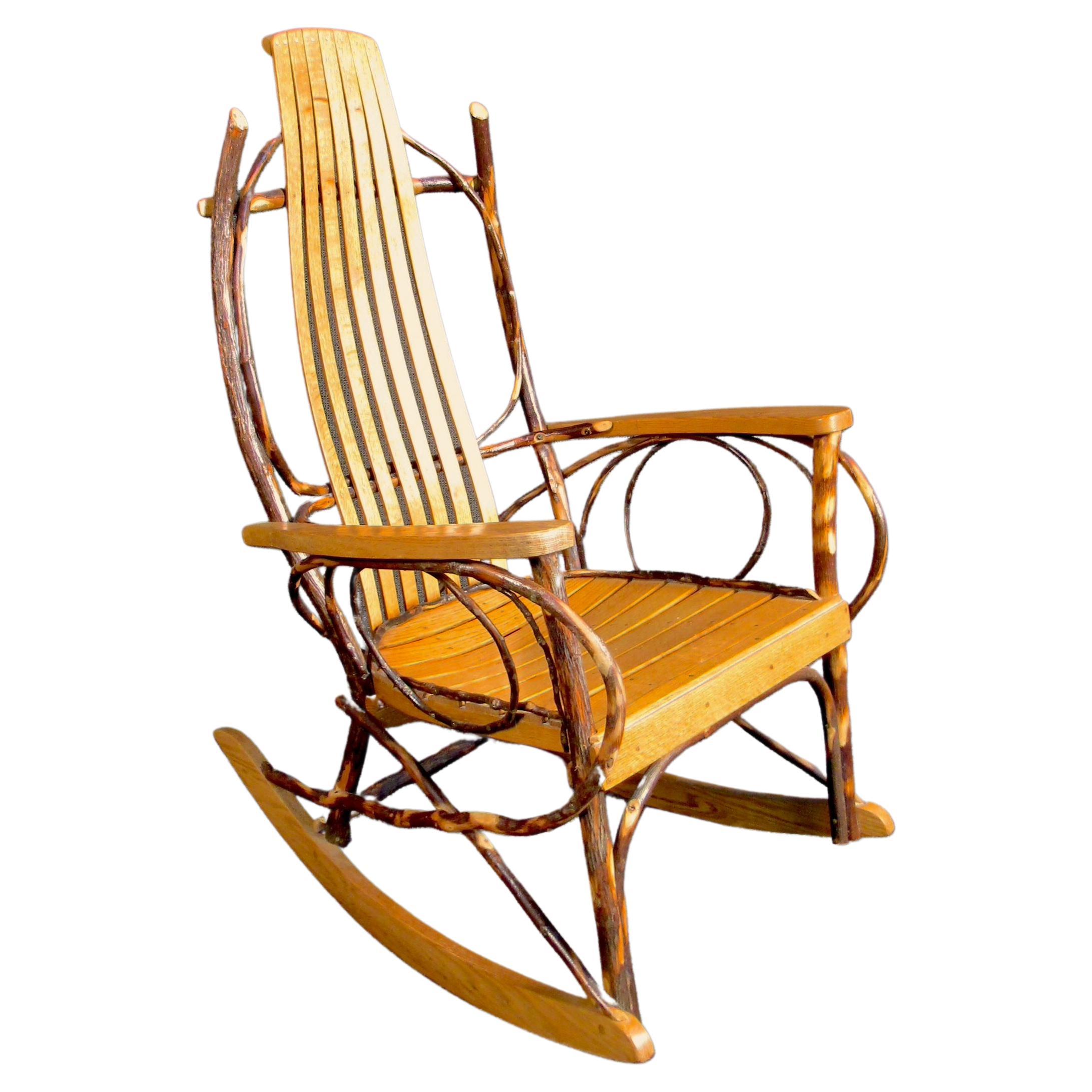 Earl Walnut, Ivory Textured Linen Moresby Rocking Chair For Sale at 1stDibs | ivory rocking chair, walnut rocking chair, earl ivory-19