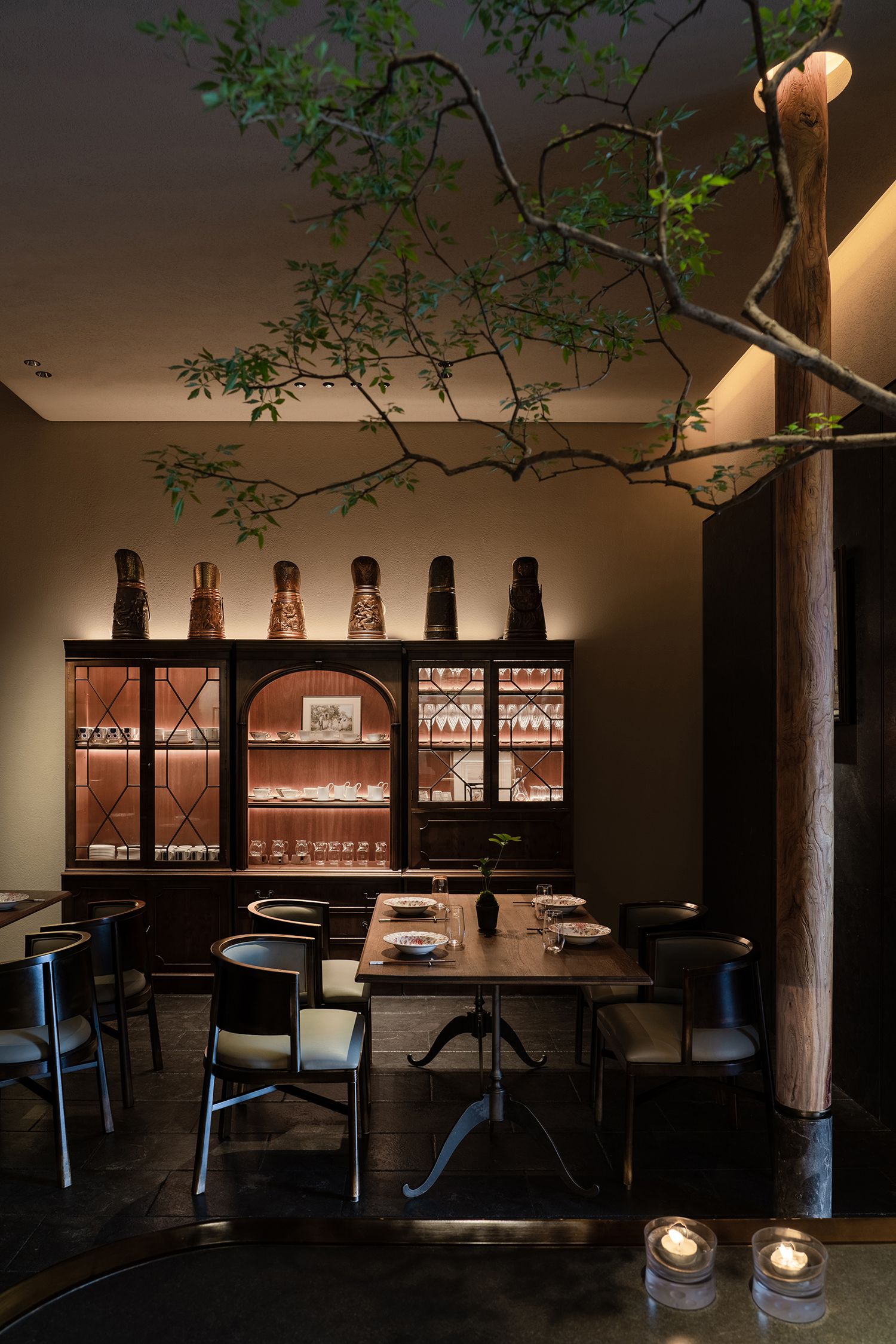 金昆阁·铜锅涮肉丨中国西安丨屋里门外设计-111