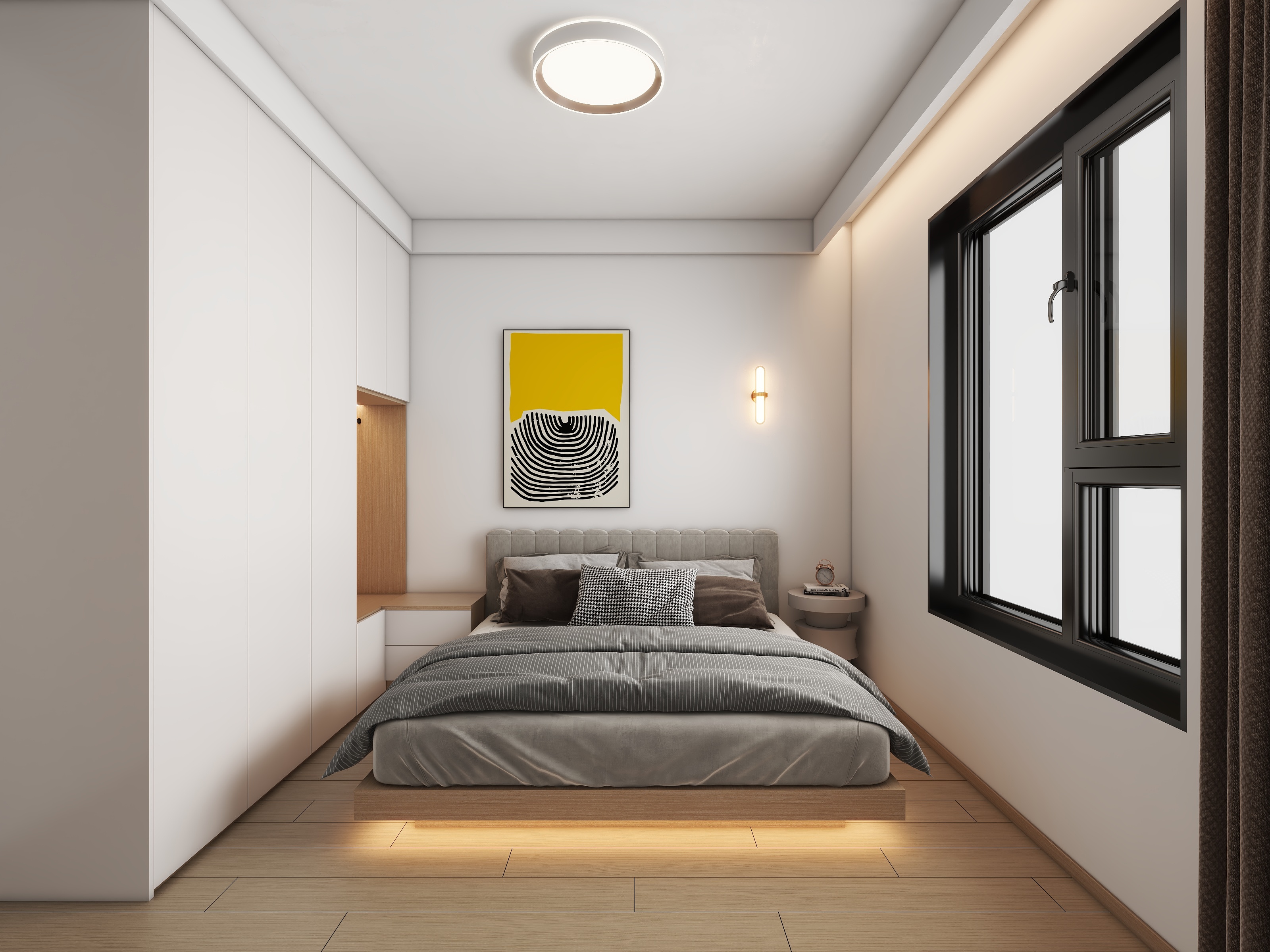 四川岳池雍合湾（123平方现代原木两居室）-42