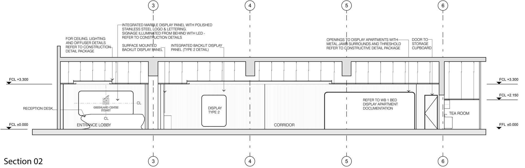 Sydney Greenland Centre Marketing Suite  PTW + LAVA-30