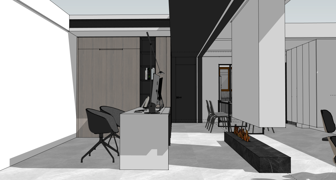 《霁月》 | 重构边界，光与空气舒展空间的婚房设计-31