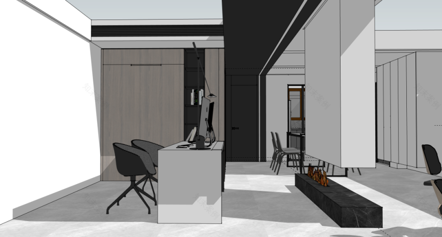 《霁月》 | 重构边界,光与空气舒展空间的婚房设计-31