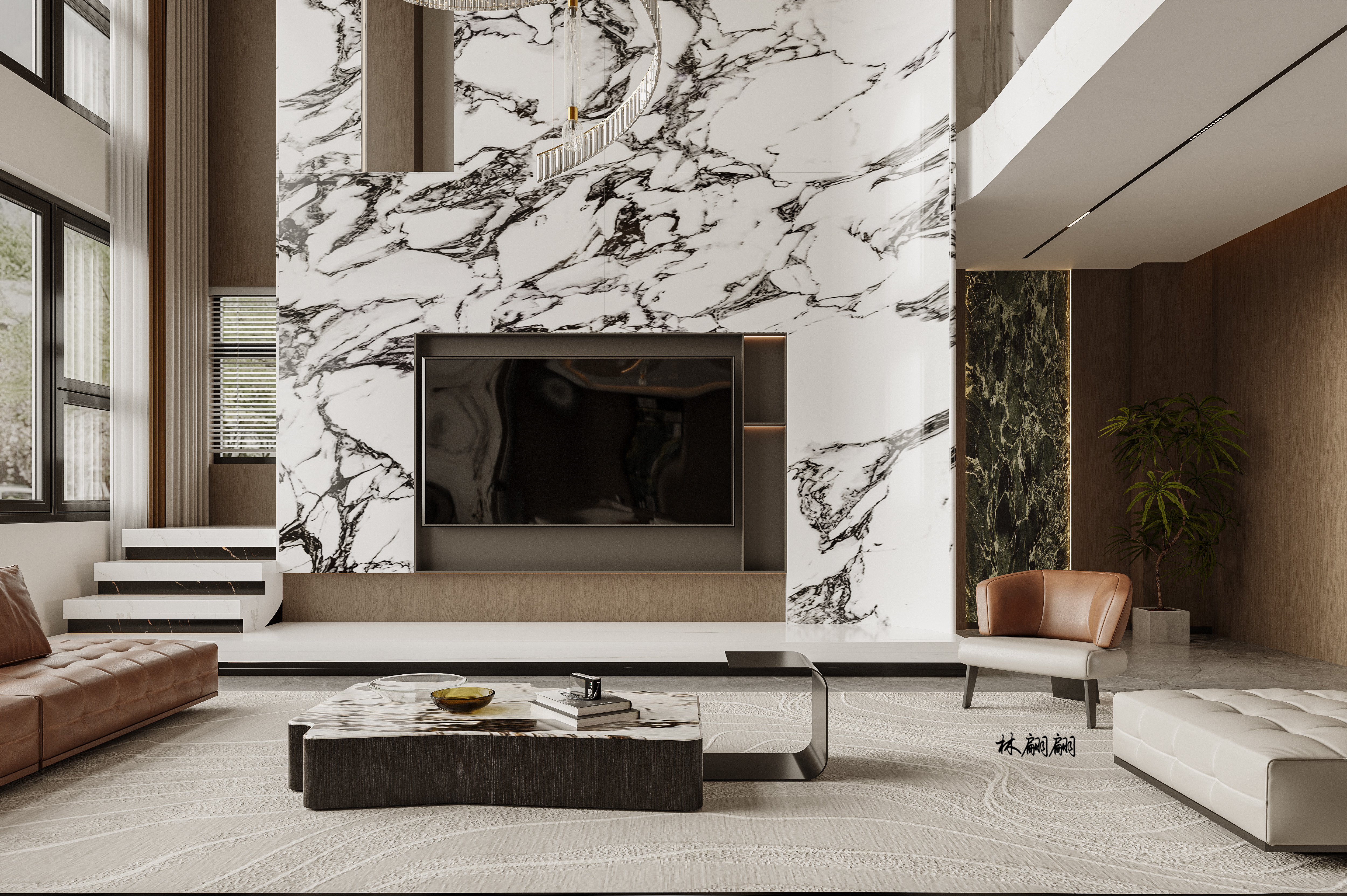 都市别墅|意式极简风的极致诱惑-1