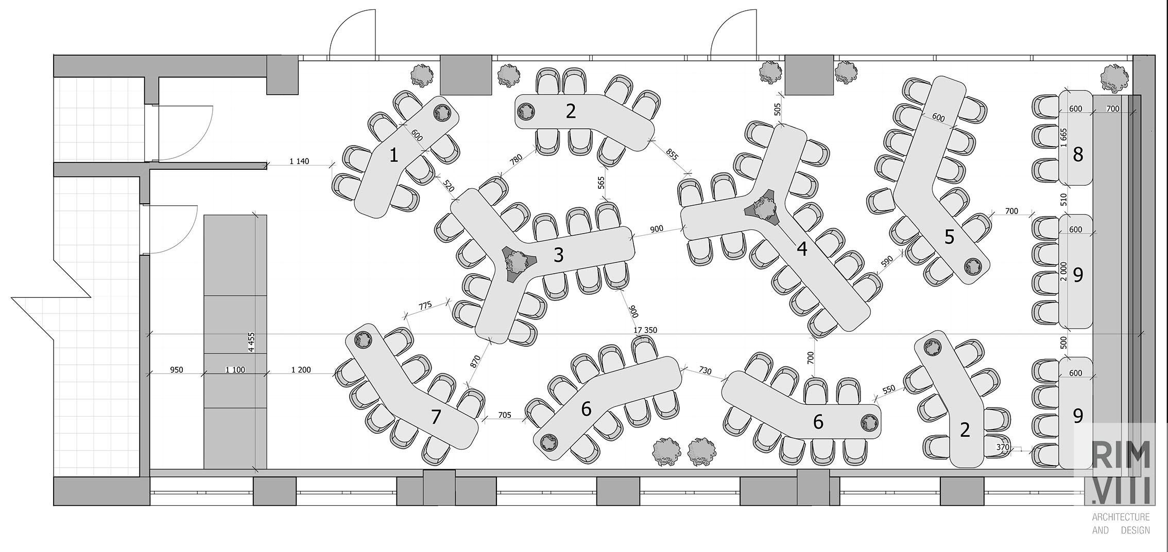 学校食堂室内设计丨RIM.VIII 建筑工作室-21