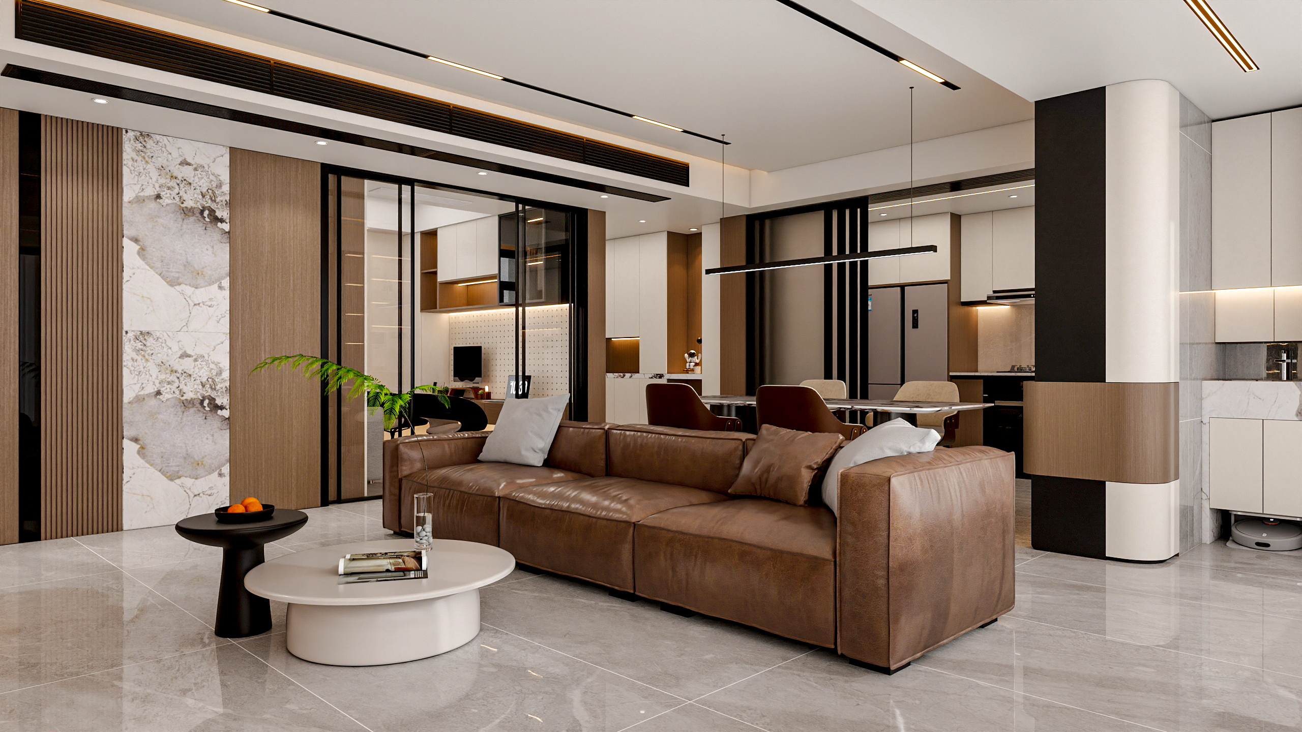 四川成都青羊樾府（123平意式三居室）-5