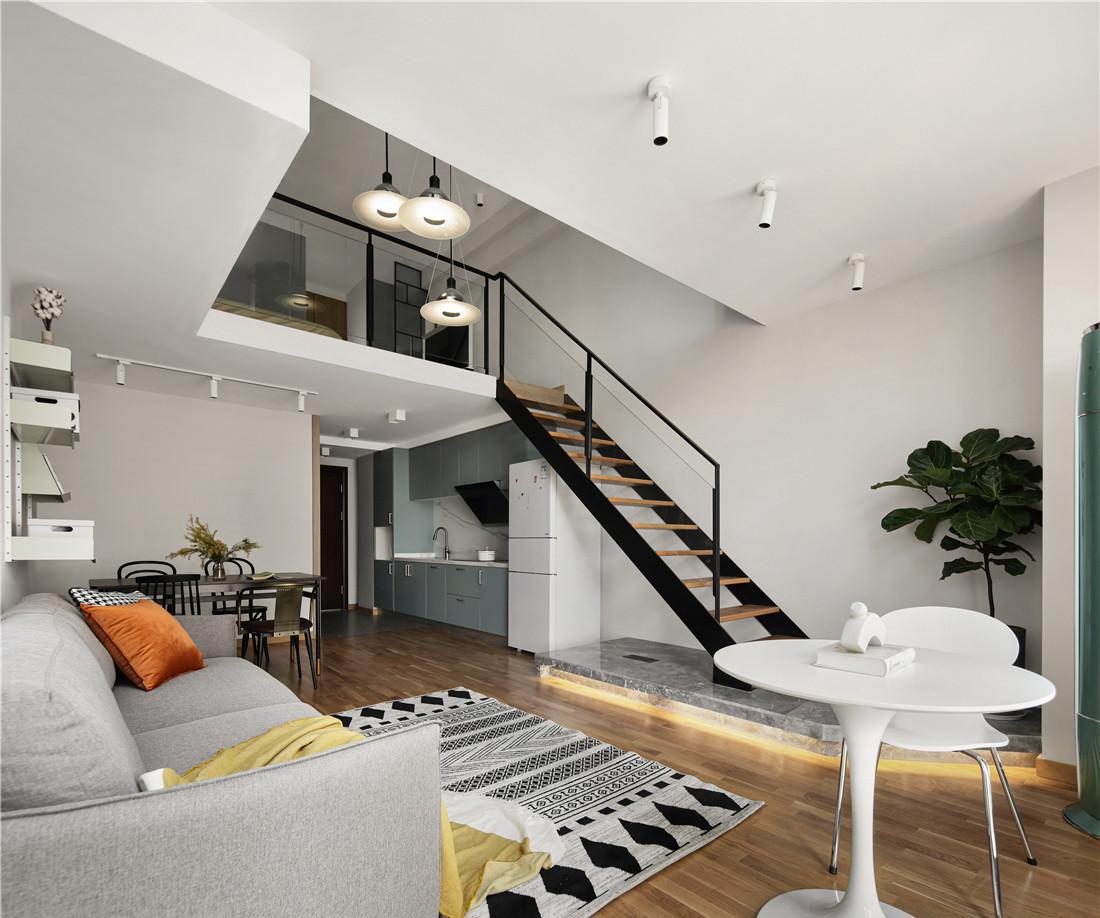 挑空 loft公寓设计-0