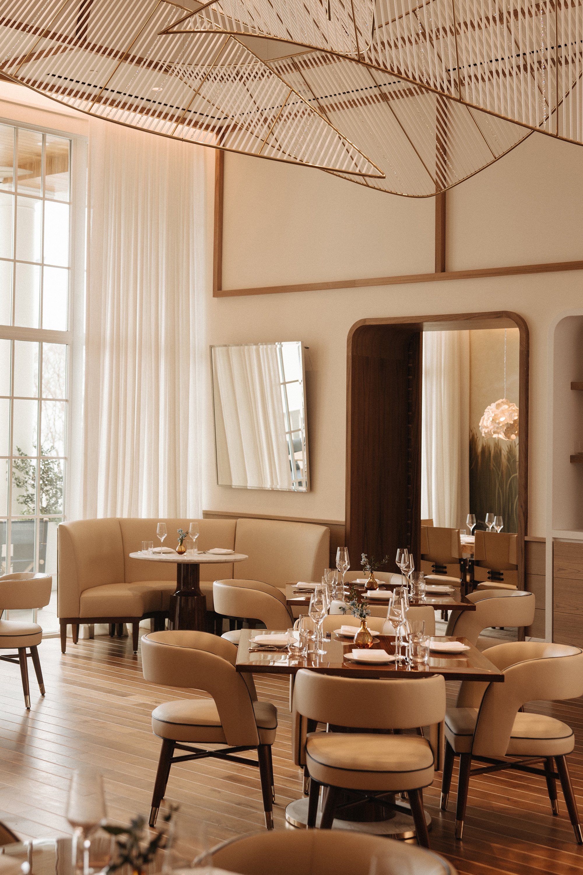 美国The Crossing餐厅丨美国康科德丨Meyer Davis Studios-2