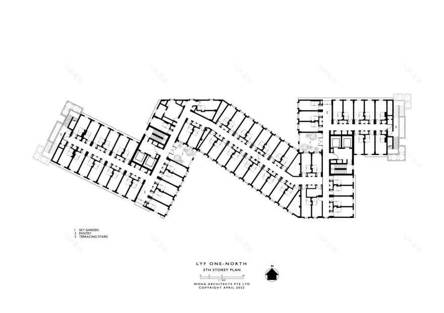 新加坡 lyf OneNorth 共同生活开发建筑丨WOHA-34
