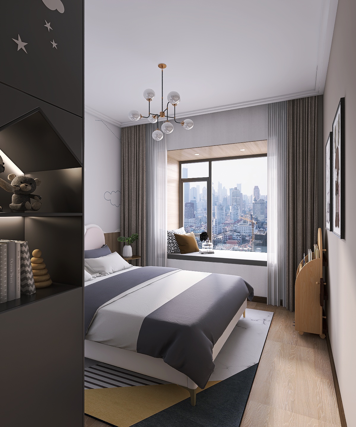 ДЕТСКАЯ ДЛЯ МАЛЬЧИКА 4 ЛЕТ В ЖК «ЛЮБЛИНСКИЙ ПАРК»-6