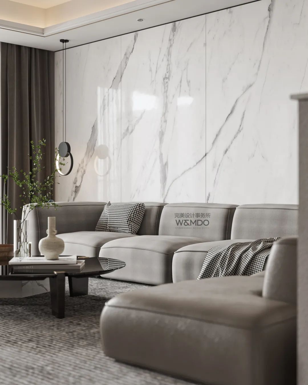 蓝山湾 270㎡极简别墅,细节藏匿美好-31