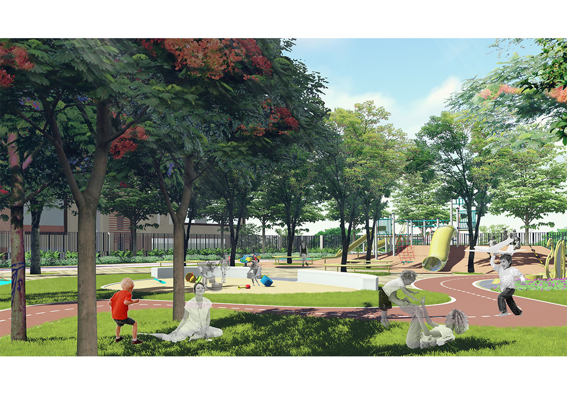 广州南沙时代长岛现代简约景观设计-14