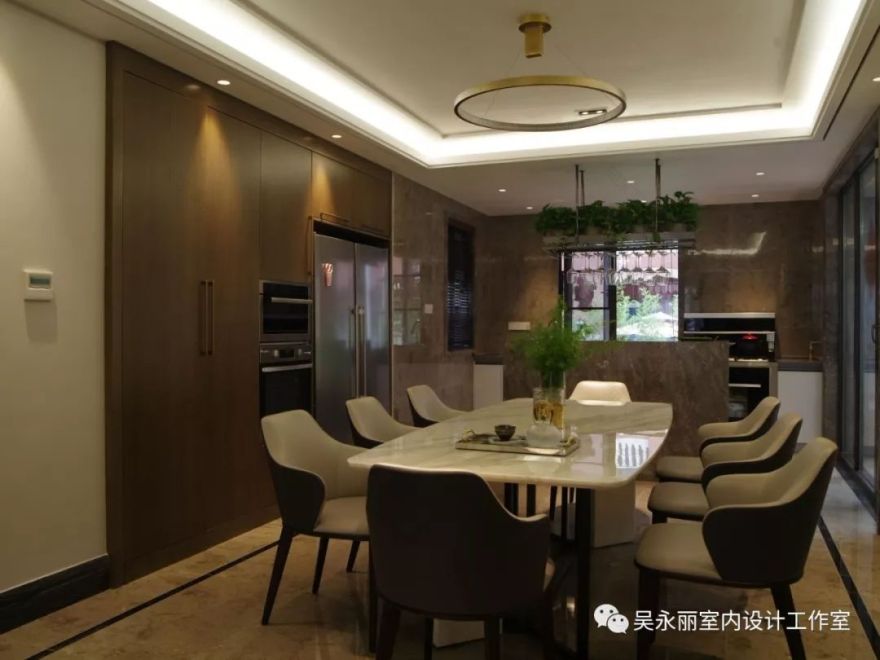 惠州御湾雅墅新中式轻奢风设计-31