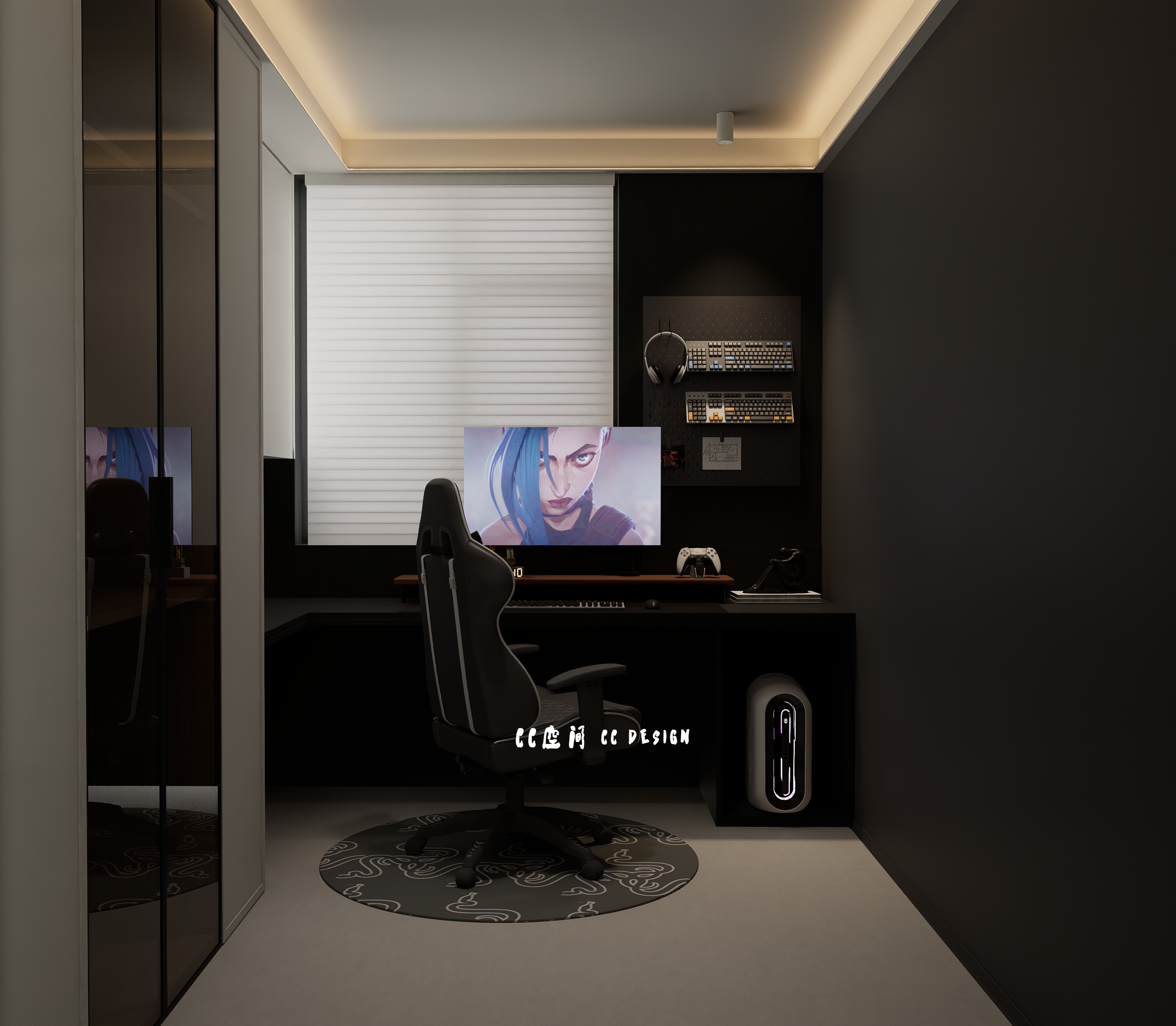 菏泽华联广场中古风原创设计案例丨中国菏泽丨CC 空间设计-55