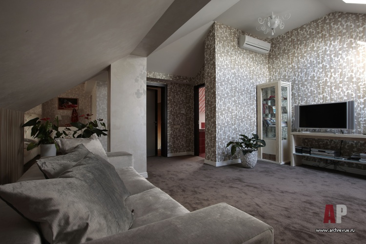 艺术风格的四层高郊区别墅室内设计丨Голев Анатолий,Горлицына Вера-27