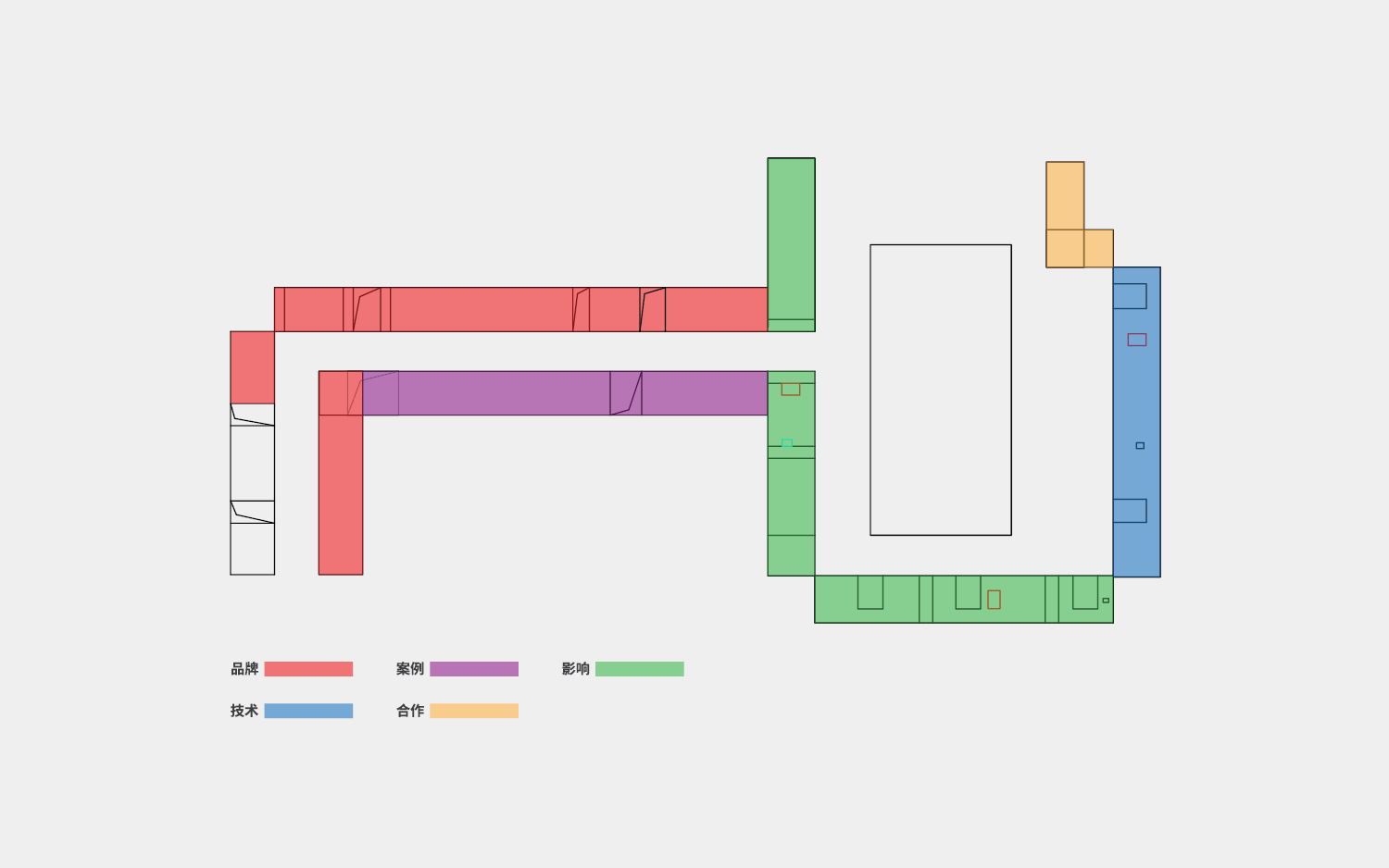 杭萧钢构品牌展示墙设计 | 创新版式与标准色融合-9