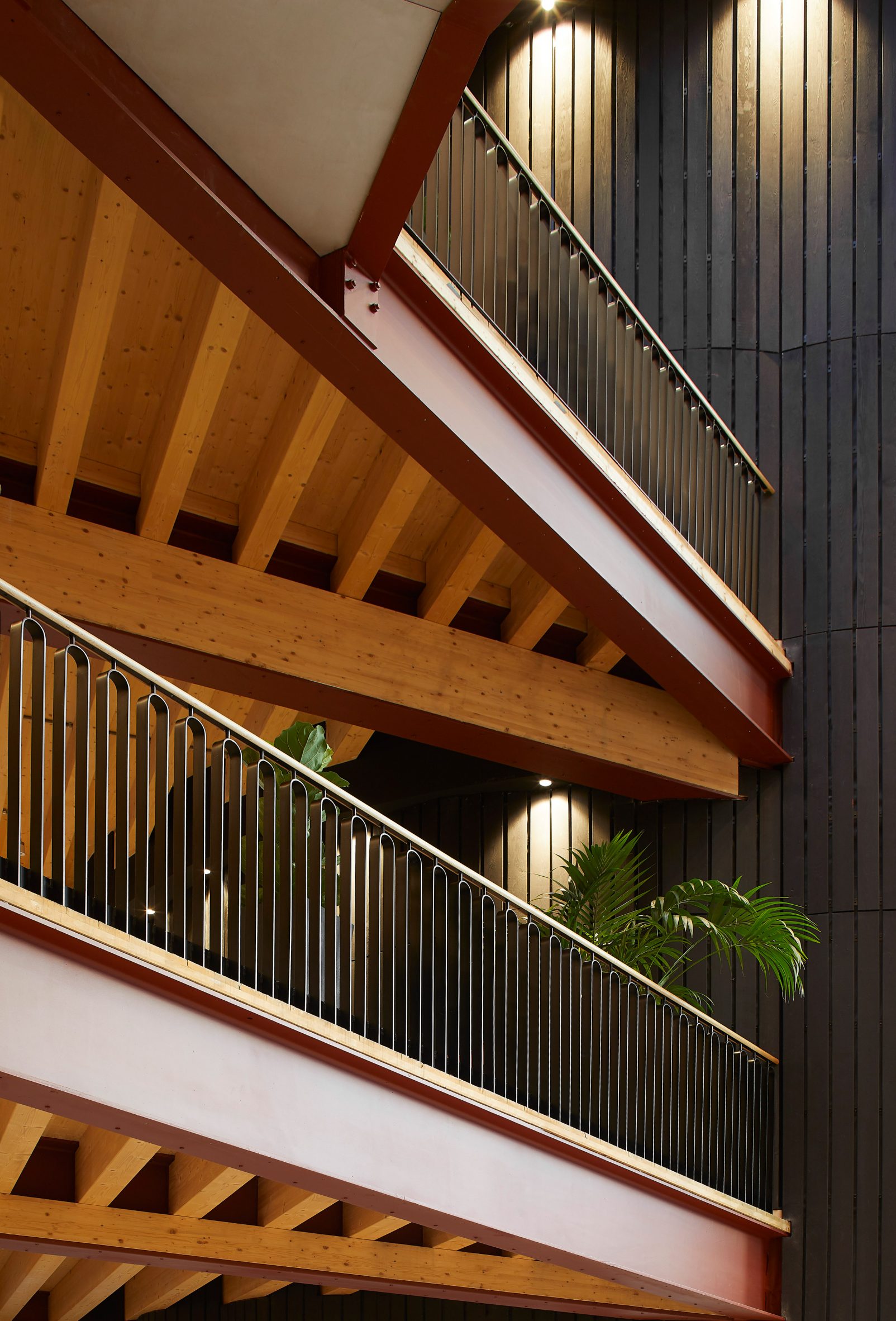 英 York St John University 教学空间,木质“超质感”外墙成焦点-27