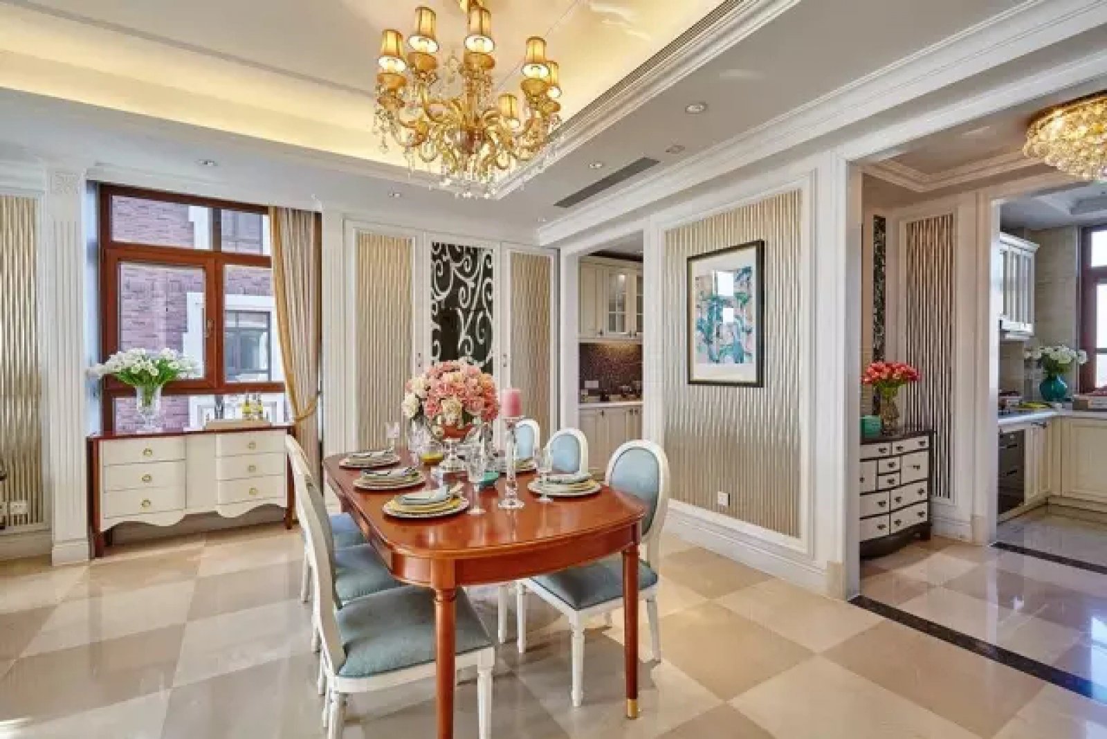 罗马假日 | 天津市星河上叠别墅样板房设计-1