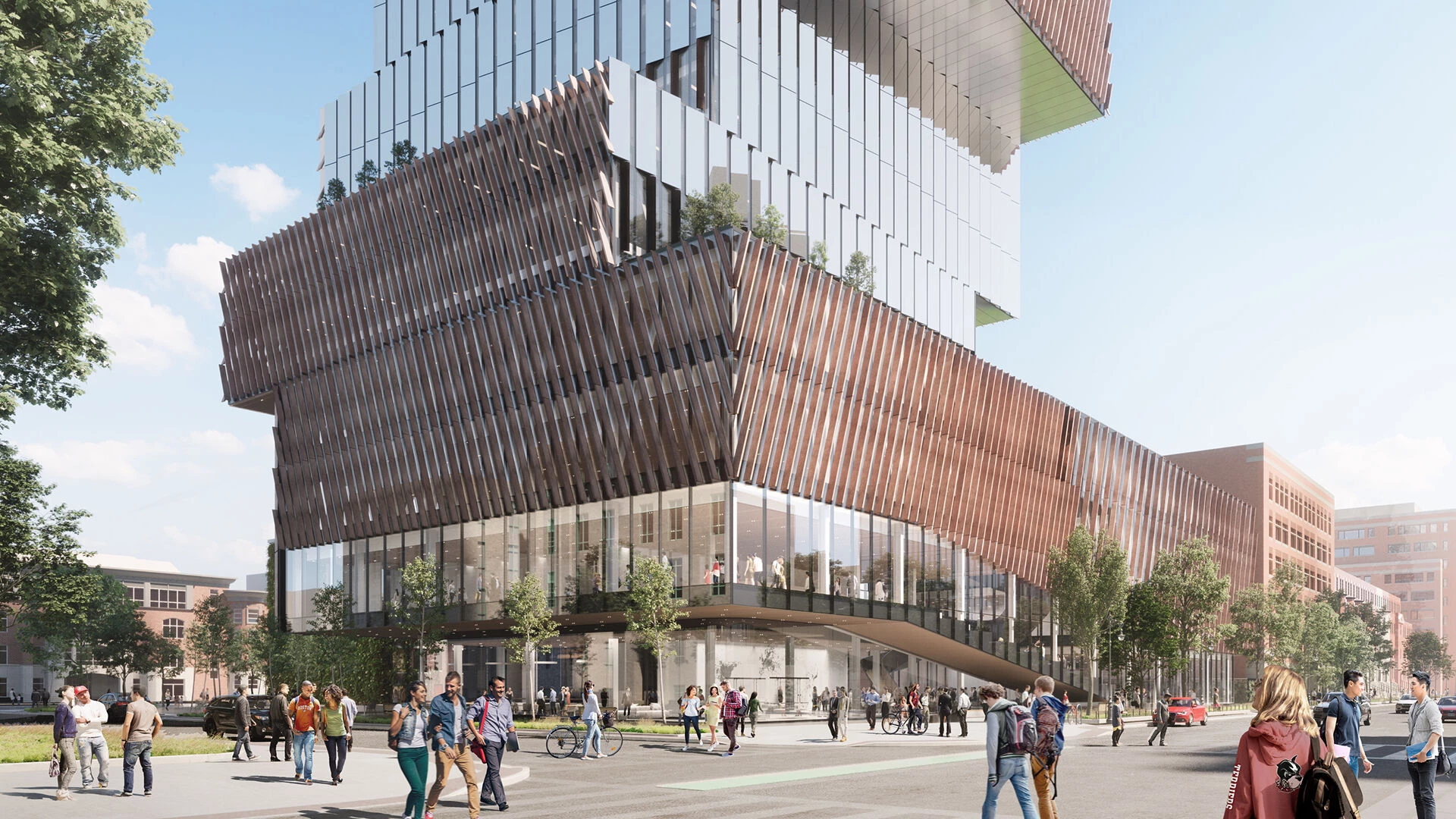 波士顿大学计算与数据科学中心丨美国波士顿丨KPMB Architects-12