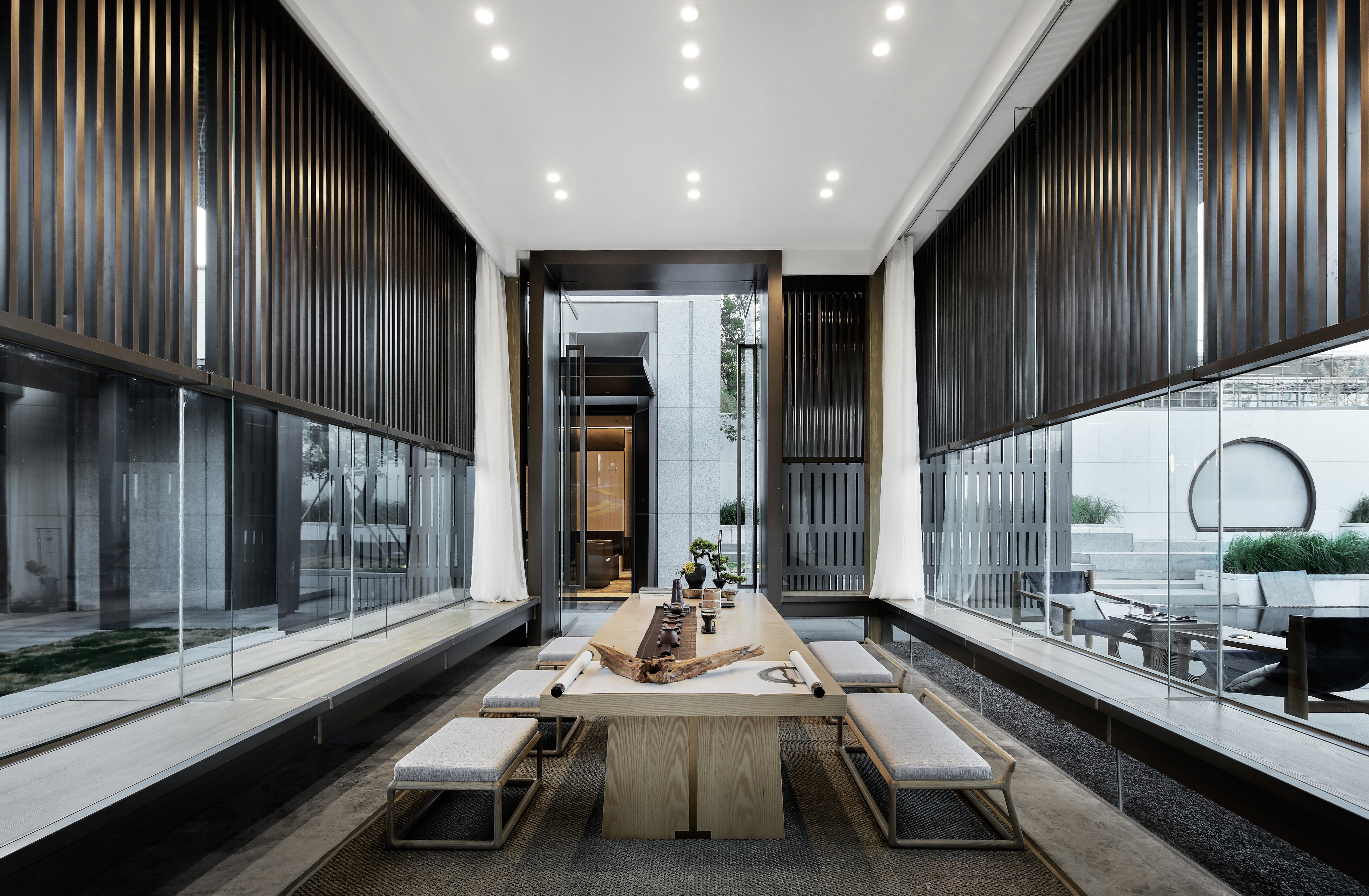 INNEST意巢设计：南通长江印售楼处，今夜格外宁静-5