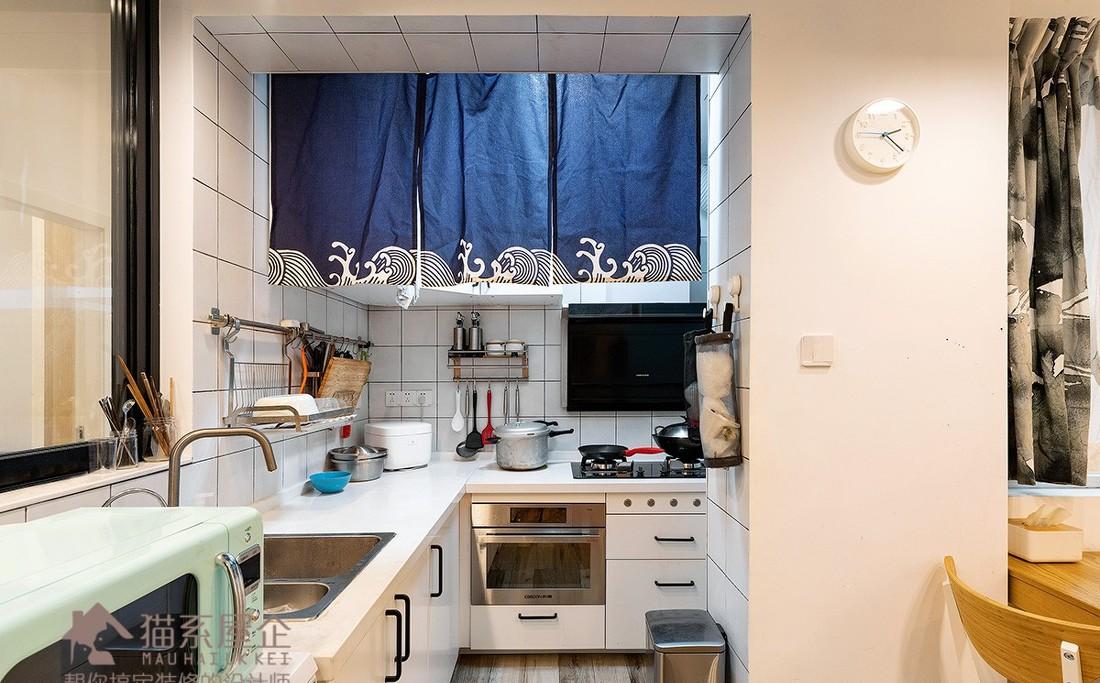 55㎡“猫系屋企”变身二宝家庭乐园，巧改户型实现空间利用最大化-15