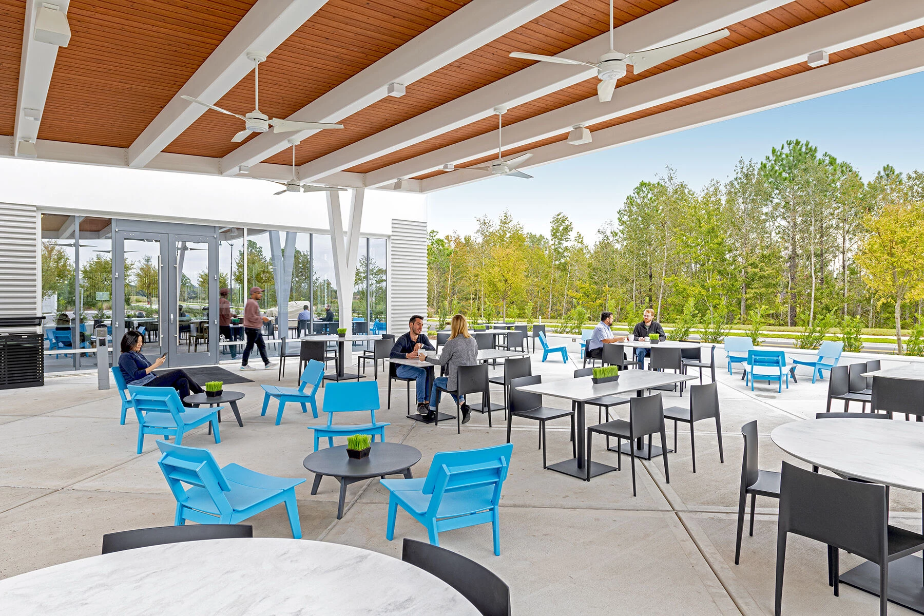 美国杰克逊维尔健康医疗行业保密客户办公室设计-13