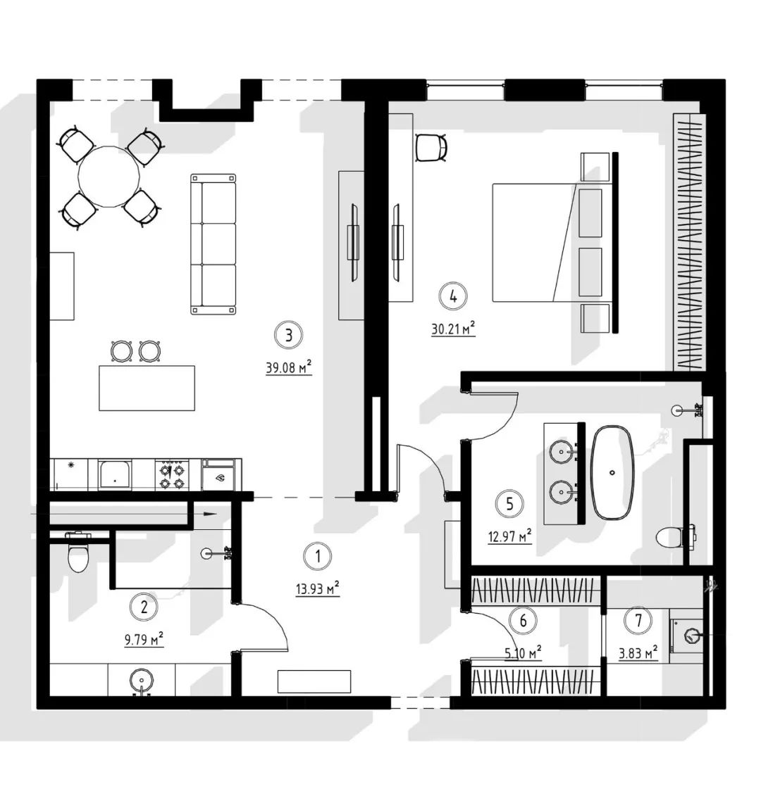 现代中见古典丨哈萨克斯坦阿拉木图丨Up2date Architects-57