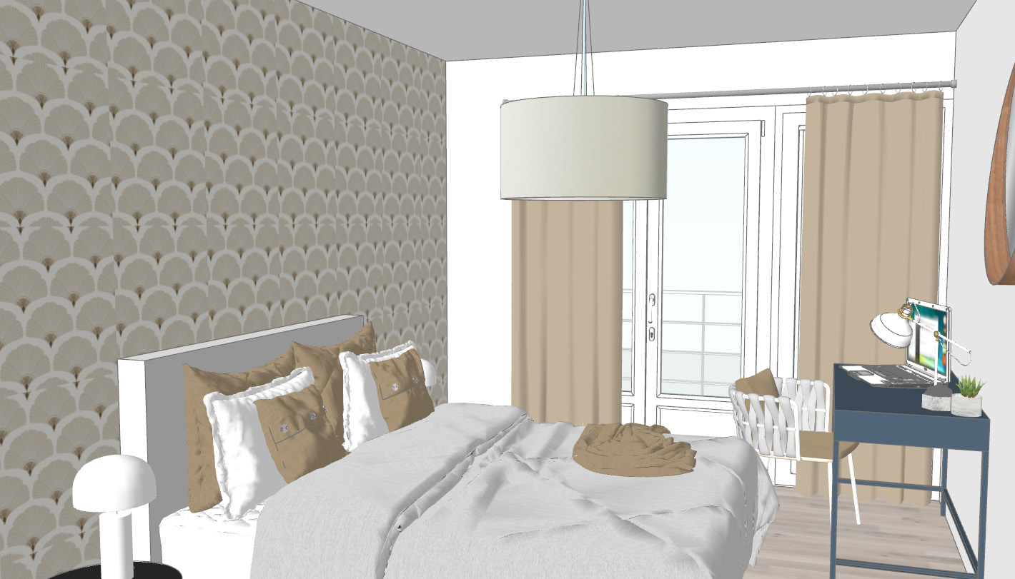 面向学生的合租公寓设计丨法国丨Sandrine Paucher（室内建筑师,装饰师）-20