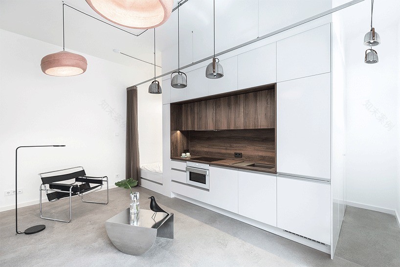 拆解空间 | 30 平米公寓的半透明设计-13