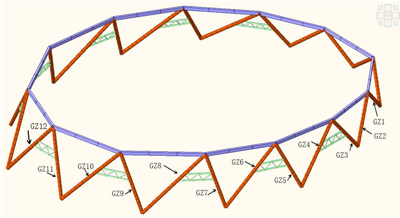 四川南充市复杂钢结构体育场馆设计丨中国南充-65