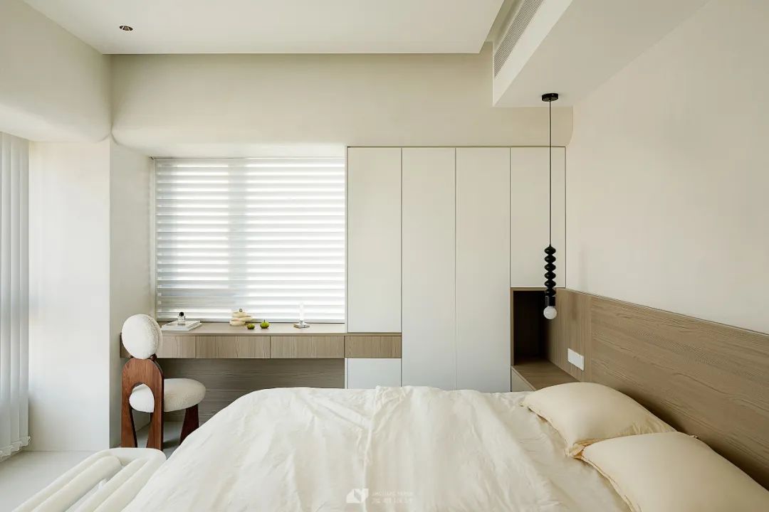 璞境 · 简约奶油侘寂风,纯净空间的艺术探索丨中国深圳丨深圳境相设计-51