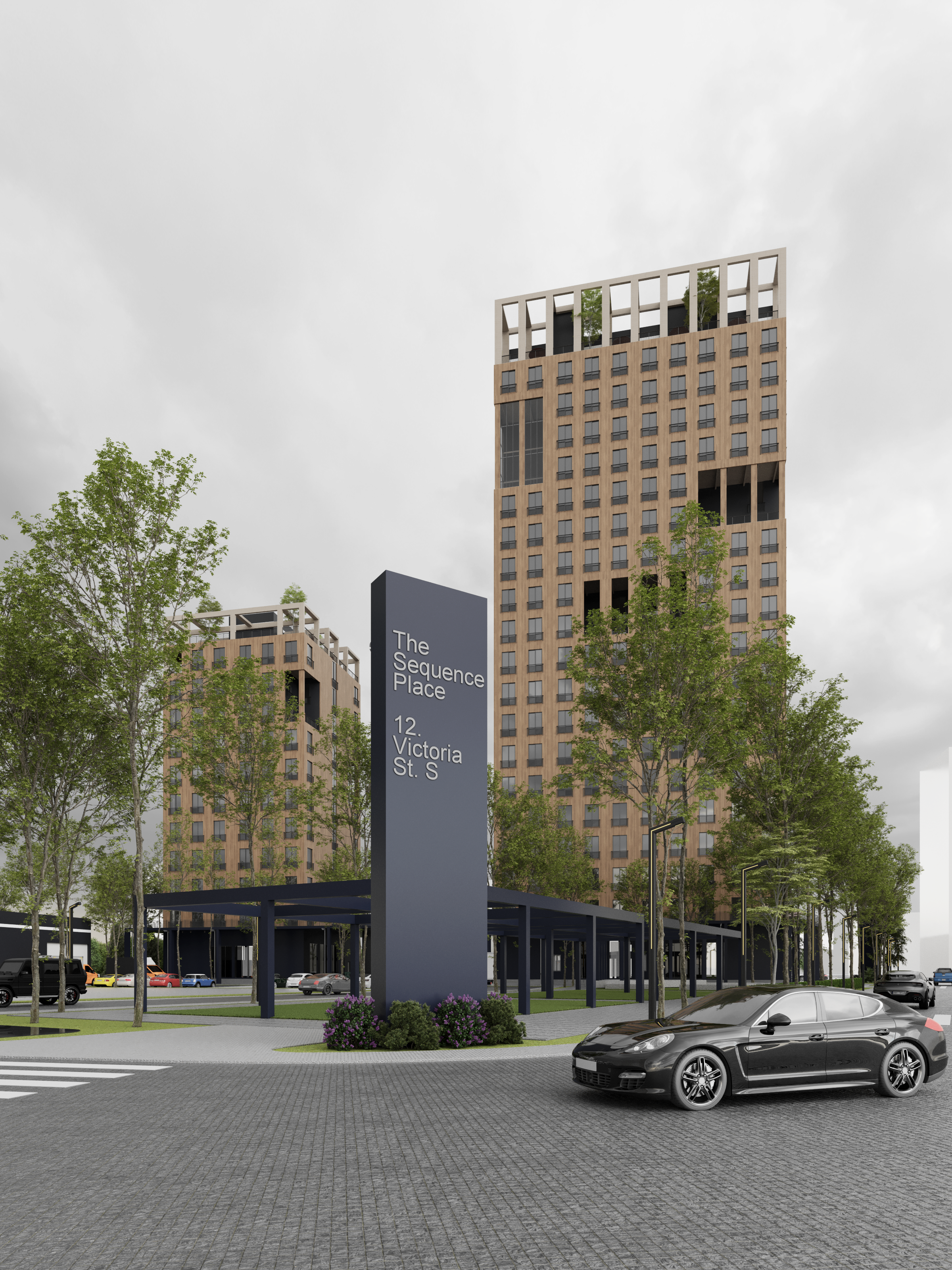 The Sequence Place - Mass Timber Residence Kitchener.-64
